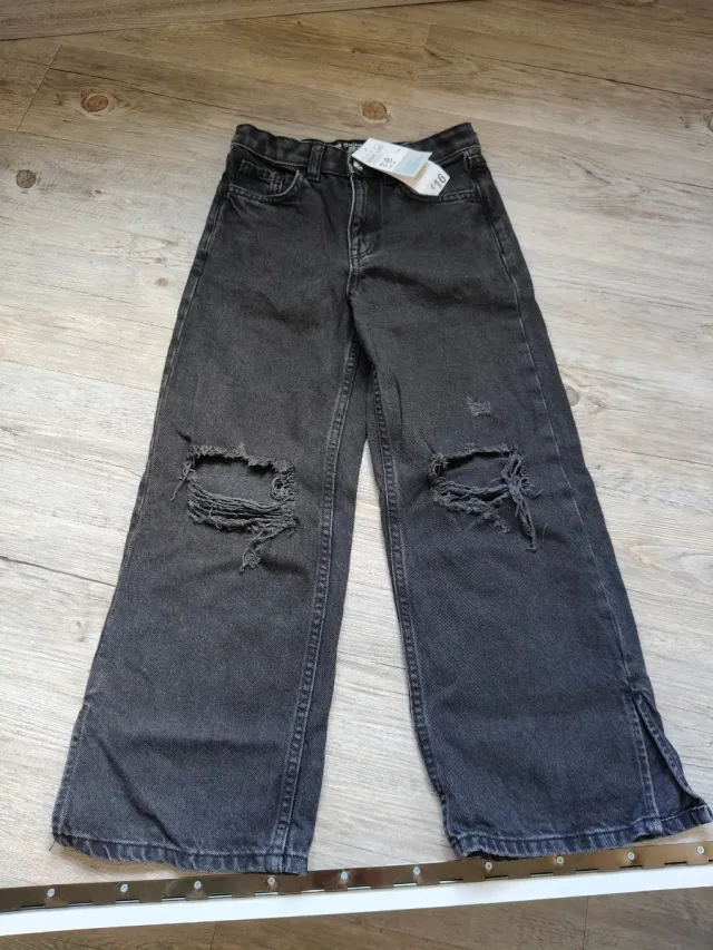Pantalón vaquero negro Primark 7/8 años