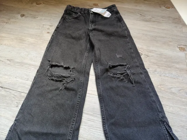 Pantalón vaquero negro Primark 7/8 años