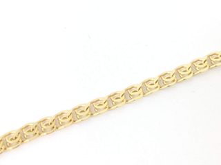 manita oro 18k con piedra con circonita