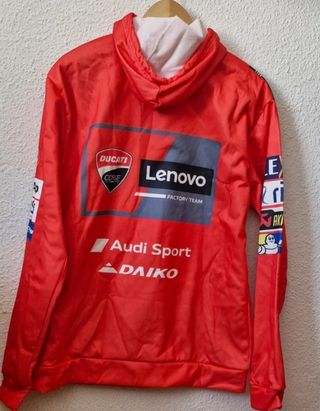 Sudadera Ducati Roja y Negra
