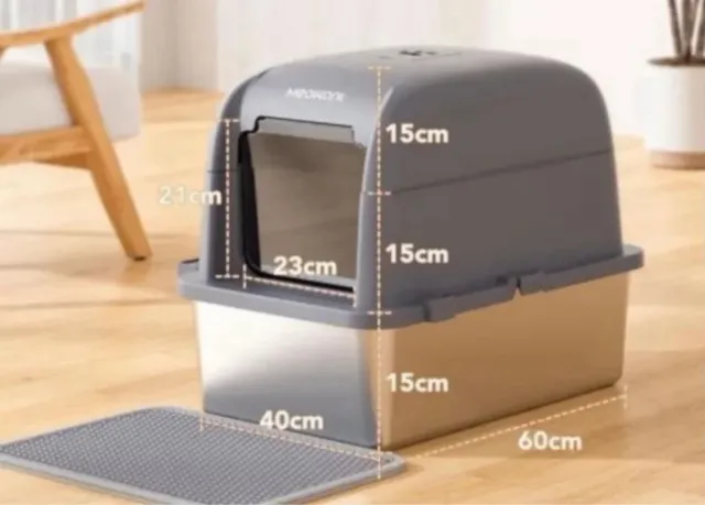 Arenero XXL para gatos