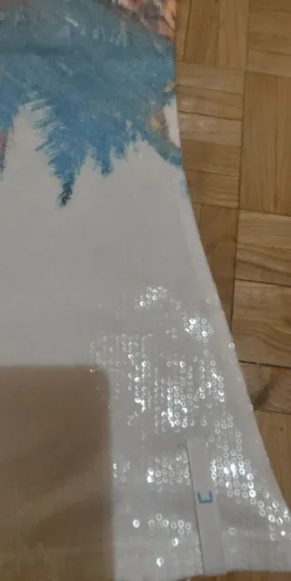 Camiseta sin mangas Adolfo Domínguez estampada