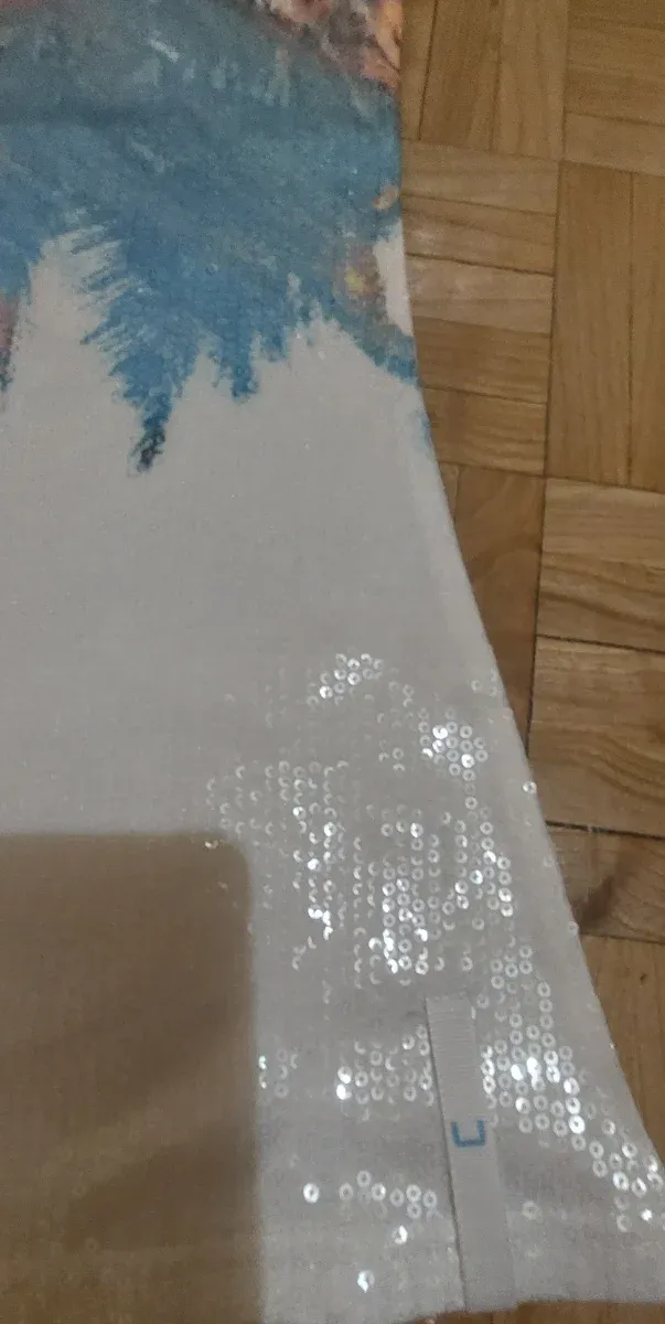 Camiseta sin mangas Adolfo Domínguez estampada