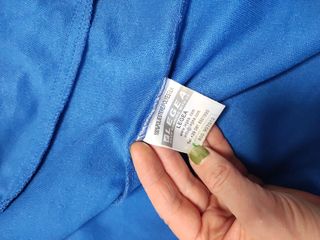 Chaqueta deportiva Legea azul y gris