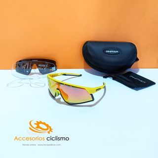 Gafas ciclismo PHMAX Lumen Amarillo-Negro