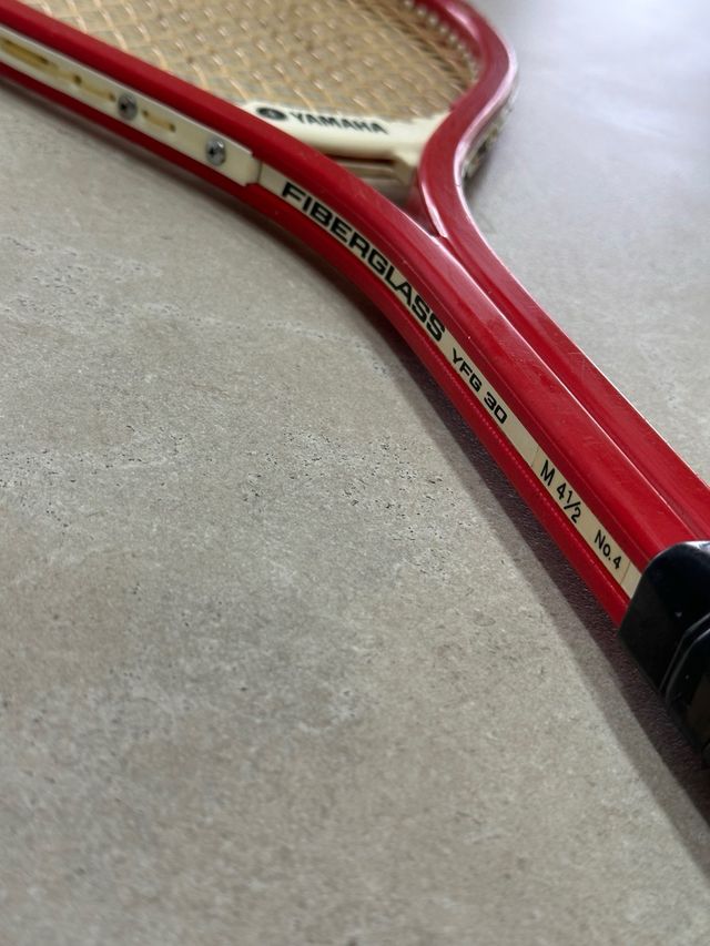 Raqueta Vintage YAMAHA YFG 30 Roja