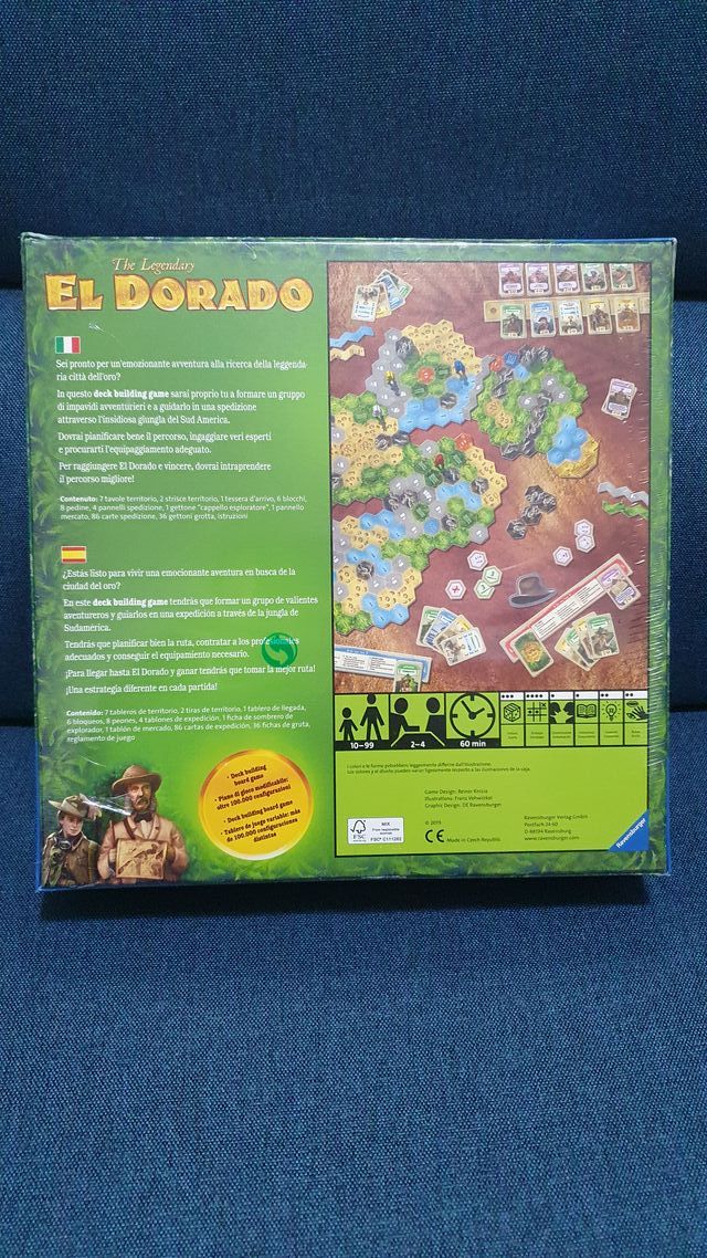 The Legendary El Dorado Gioco (incellofanato)
