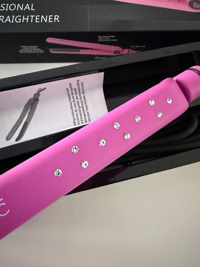 Plancha Pelo Beautac Profesional Rosa Nueva