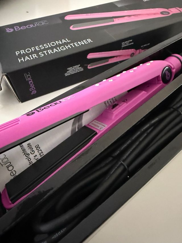 Plancha Pelo Beautac Profesional Rosa Nueva