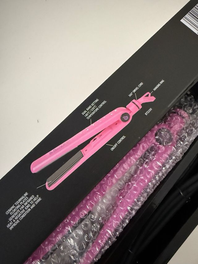 Plancha Pelo Beautac Profesional Rosa Nueva
