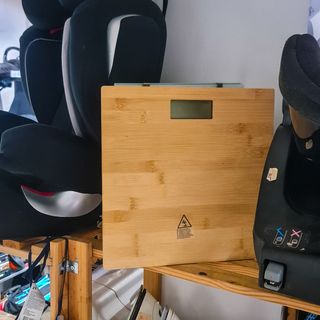 Balança Digital Bambu Natural