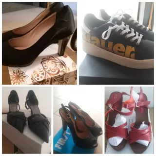 Lotto 5 paia scarpe donna n. 40