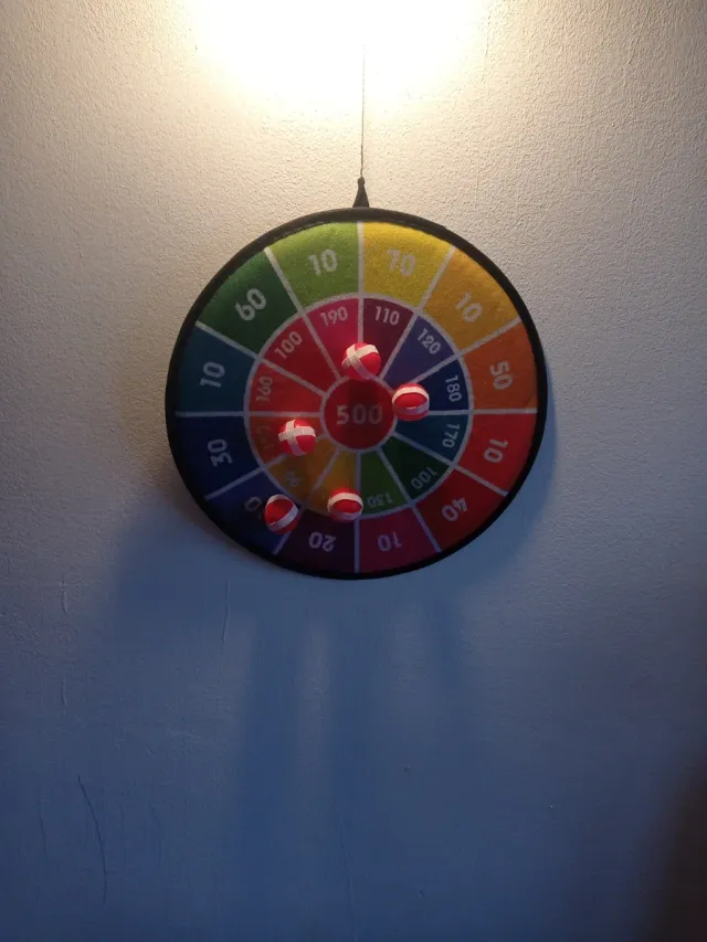 Diana de velcro con pelotas