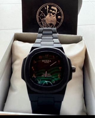 Orologio Ruzza Nero e Verde