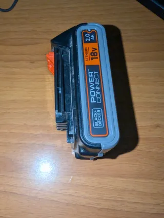 Batteria BLACK+DECKER 18V 2.0Ah Li-ion