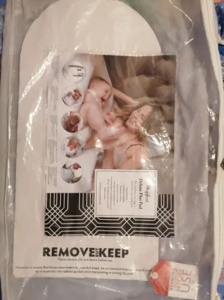 Riduttore lettino con arco giochi + 2 fodere