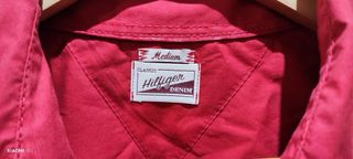 Camisa Tommy Hilfiger Roja Talla L