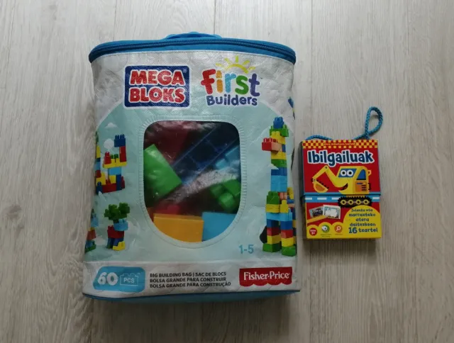 Mega Bloks First Builders 60 Piezas + REGALO