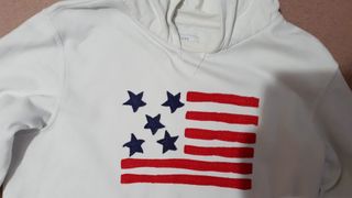 Sudadera con bandera americana