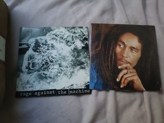 Pack X2 CD Rage Against The Machine y Bob Marley
