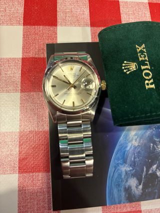 Rolex 1600 Datejust Oro y Plata