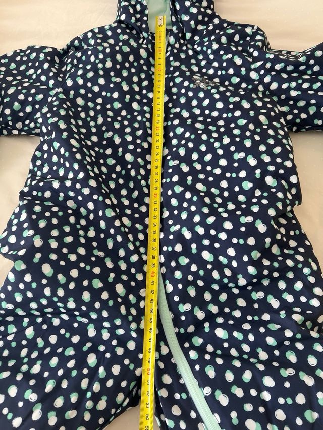 Mono de nieve infantil con manoplas