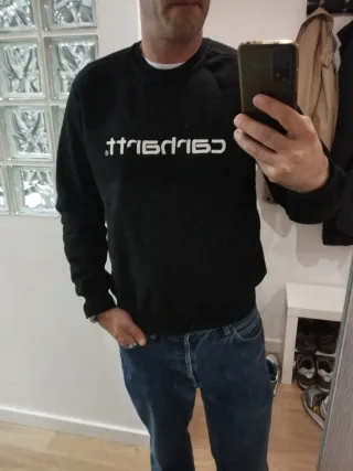 Sudadera Carhartt Talla S Negra