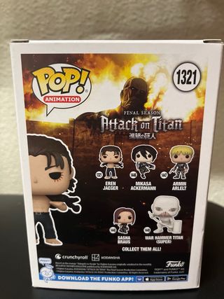 Funko Pop Attack on Titan 1321 Eren Jaeger