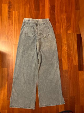 Pantalón wide leg niña T.14