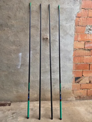 Varas fibra para el campo