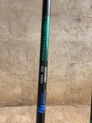 Varas fibra para el campo