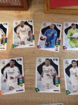 16 Cartas Real Madrid Panini