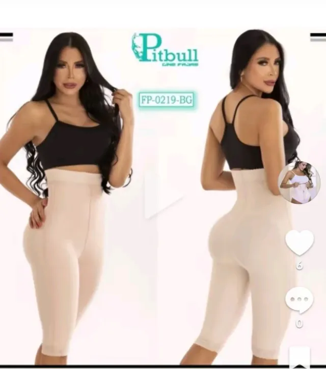 Faja Pitbull Beige Talla Única
