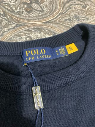 Jersey Polo Ralph Lauren Azul Marino Talla M