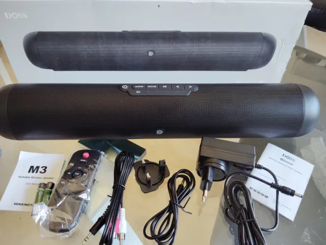 Altoparlante DOSS Soundbox XL Bluetooth Nero