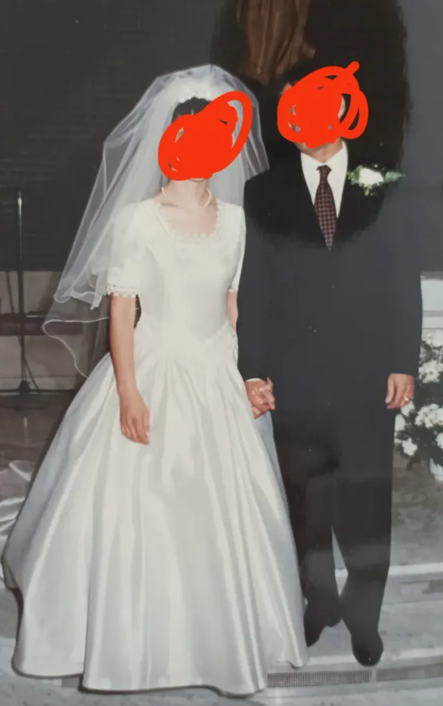 Vestido de Novia color marfil