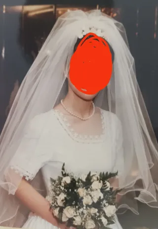 Vestido de Novia color marfil