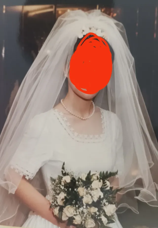 Vestido de Novia color marfil