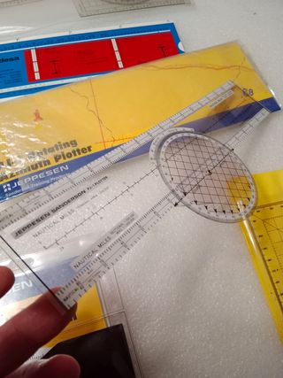 Reglas de cálculo jeppesen navegacion piloto ensid