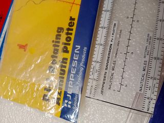 Reglas de cálculo jeppesen navegacion piloto ensid