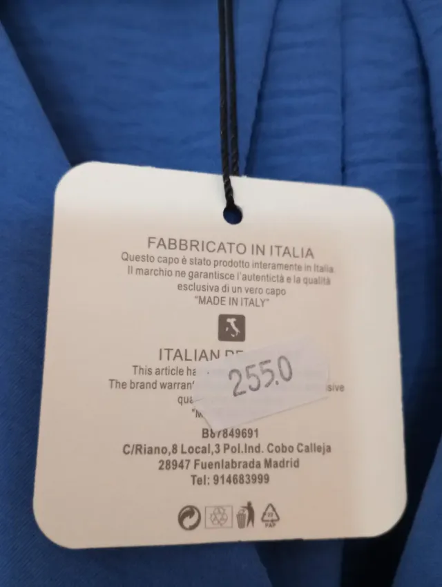 Blusa italiana mujer talla XL nueva