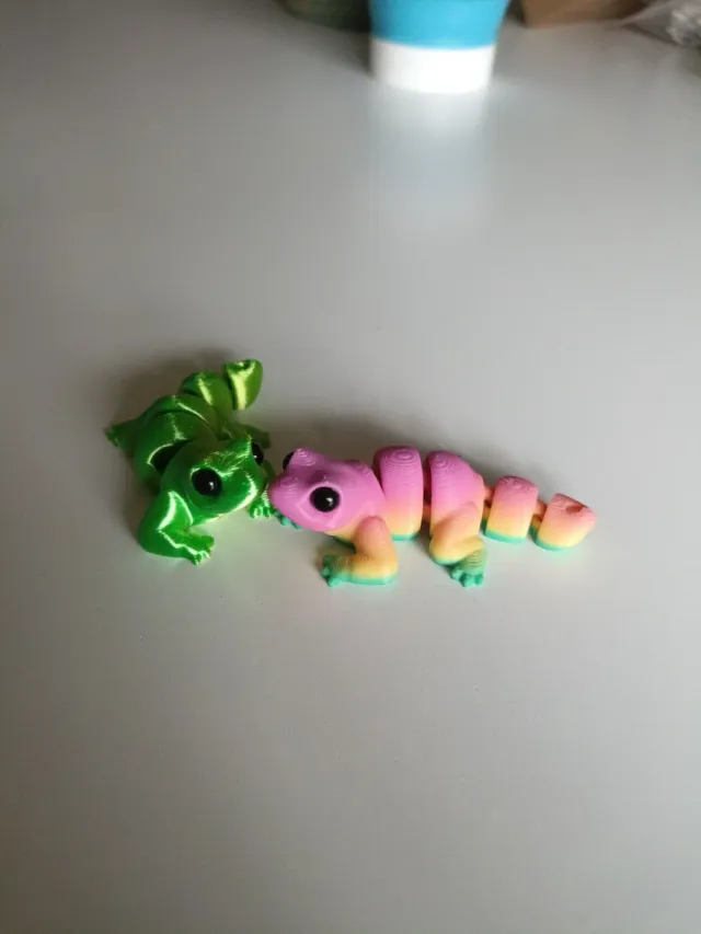 Figuras 3D de reptiles