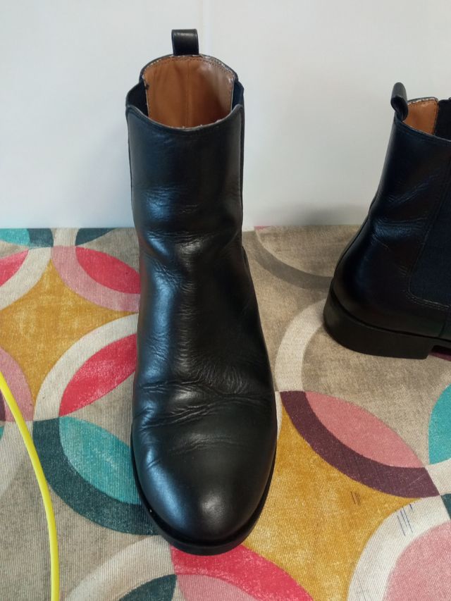 Botines Mango negros talla 37