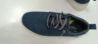 Zapatillas Skechers Talla 40 Azul/Gris