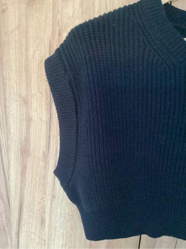 Chaleco Zara Negro