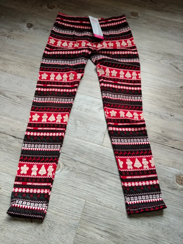 Leggings Navidad Niña Talla 9/10
