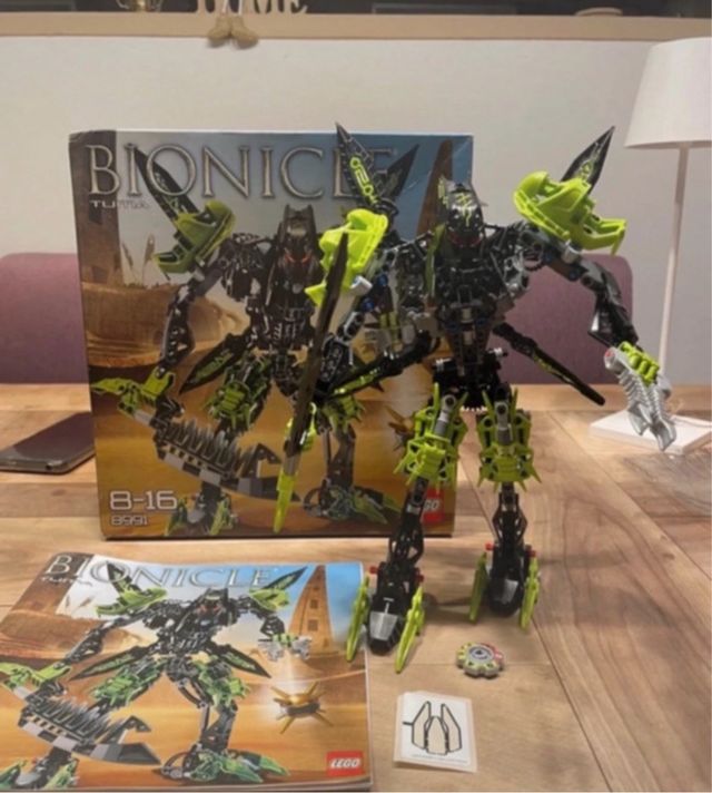 LEGO Bionicle: Tuma (8991) - 95% complete with ins