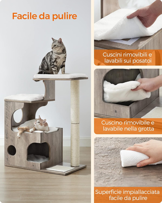 Tiragraffi, Albero per Gatti di Truciolato Alto 86