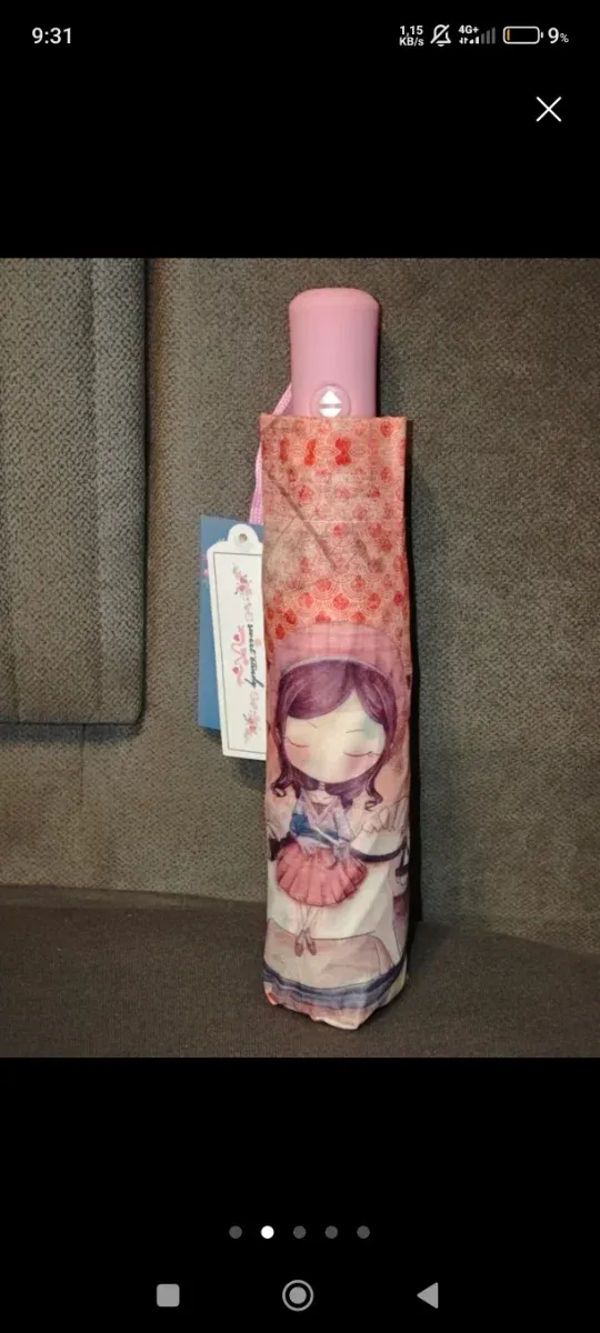 Paraguas plegable automático 