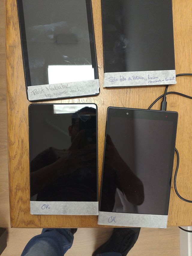 Tablet Lenovo para repuestos 5undidas